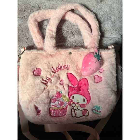 Miniso X My Melody Plush Crossbody/Handbag - Picture 3 of 8